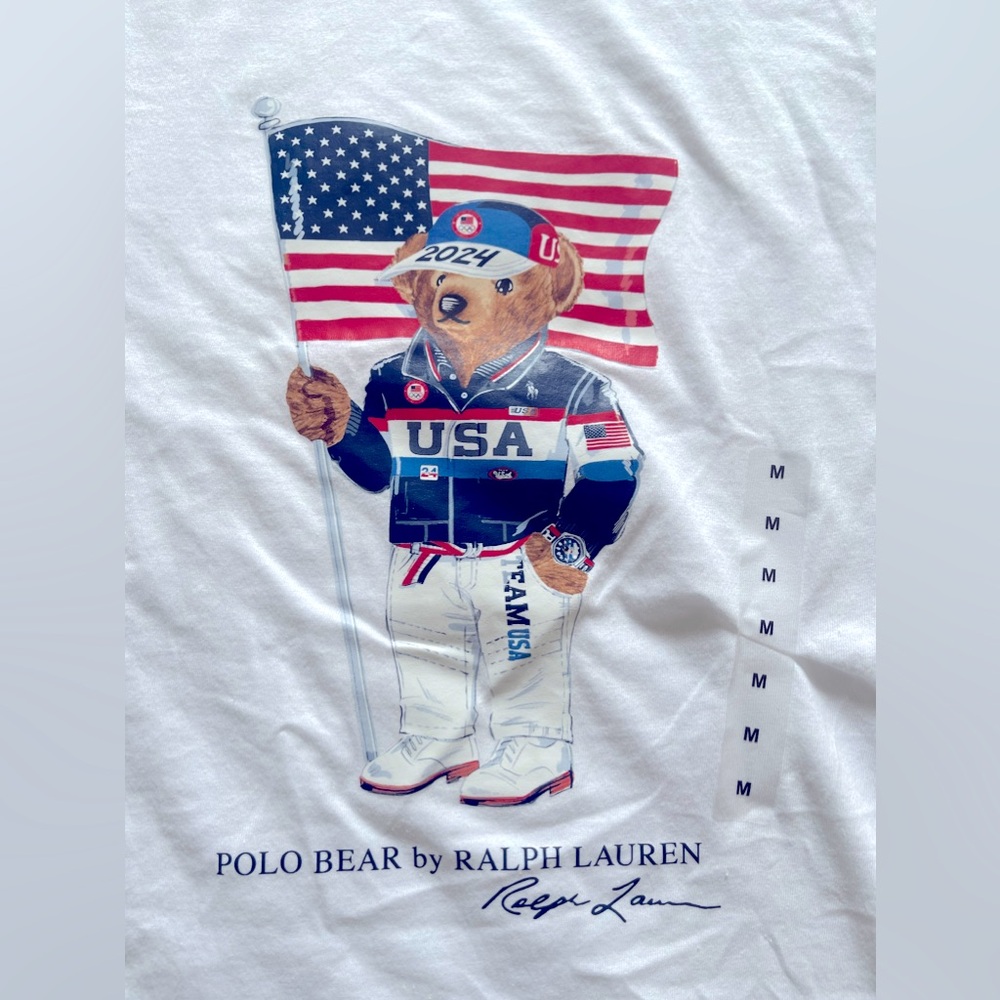Polo by Ralph Lauren Olympic Teddy Bear Tee